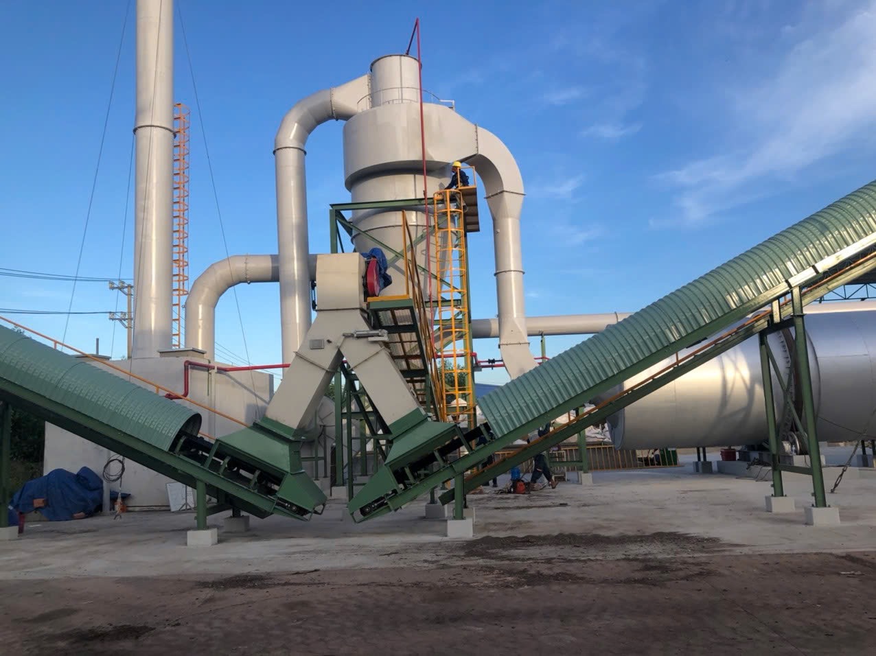 HỆ THỐNG BĂNG TẢI KHO HÀNG NÔNG SẢN (BĂNG TẢI HÀNG XÁ)